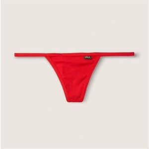 VS PINK V String Thong Red (M)